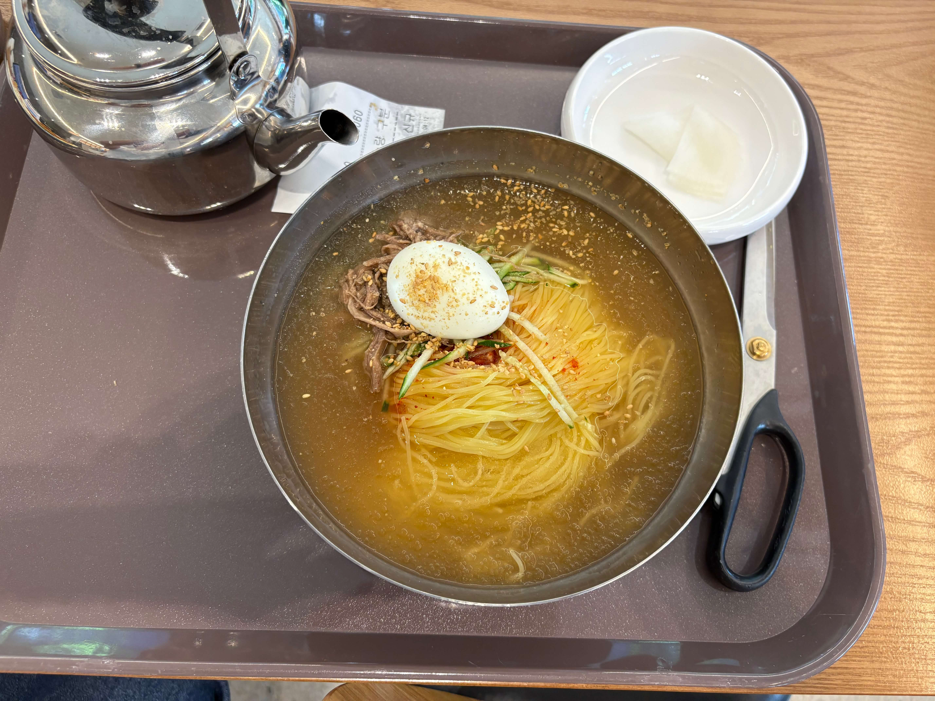 영도면옥 물밀면