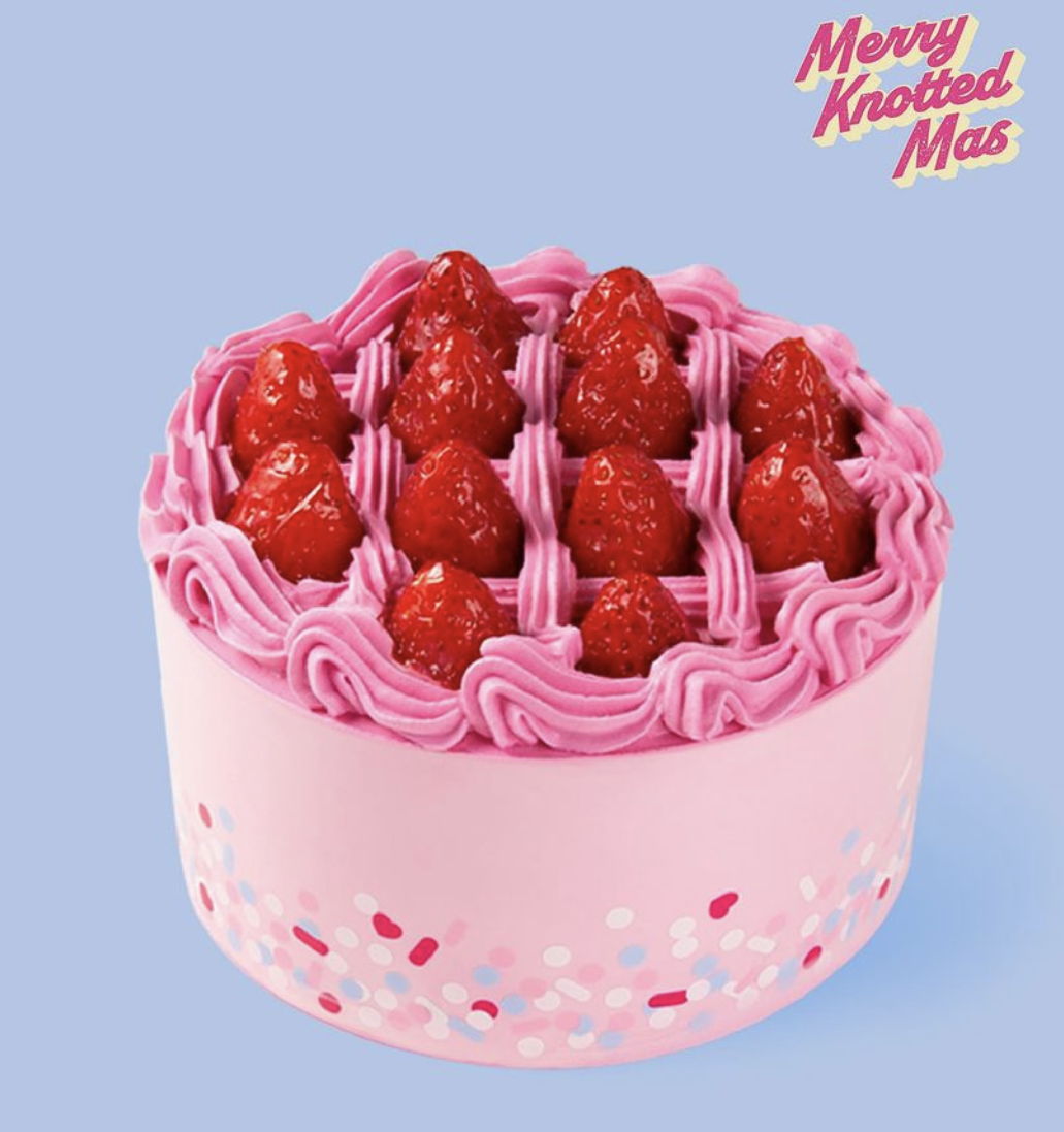 스트로베리 가나슈 케이크