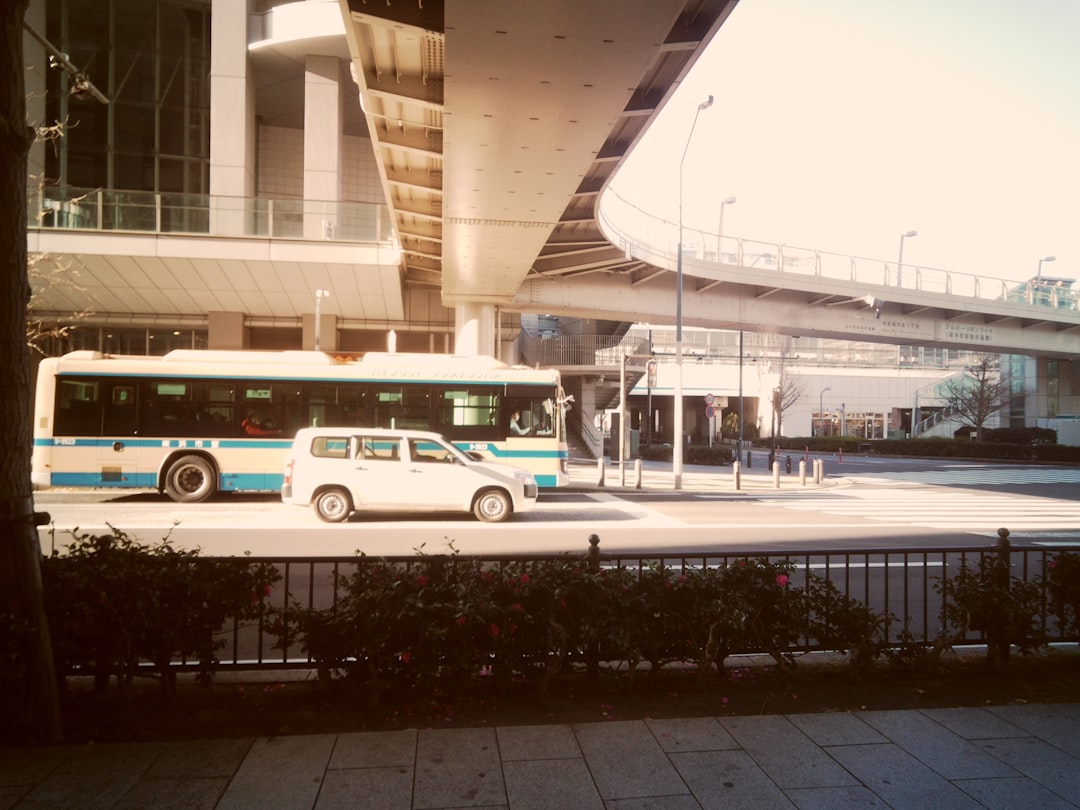 Airport bus.