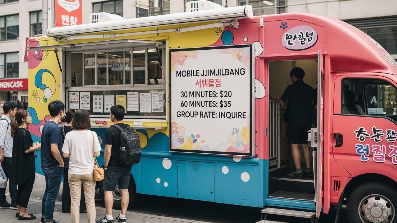 이동식 찜질방 가격