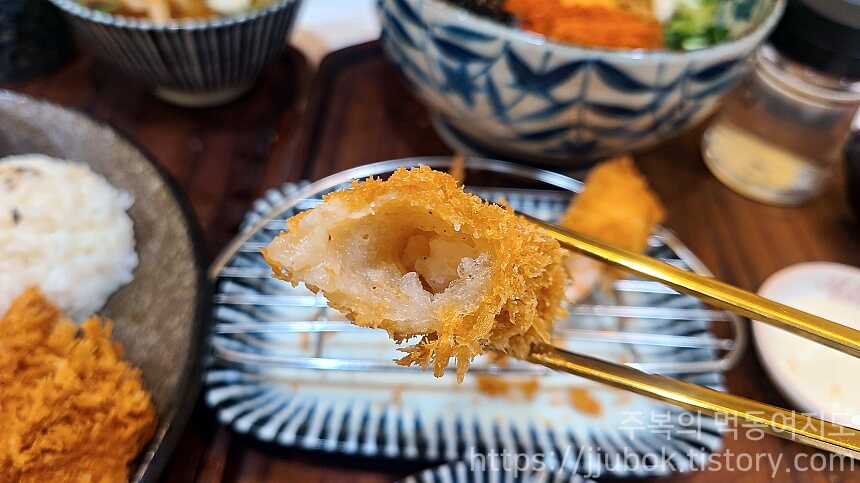 백소정-에비텐-새우튀김-맛