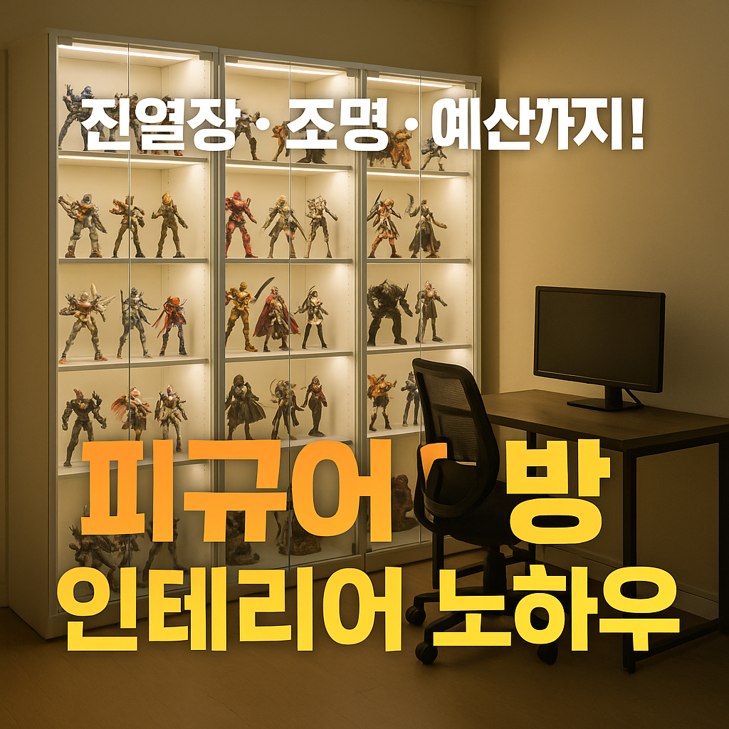 피규어 방 인테리어