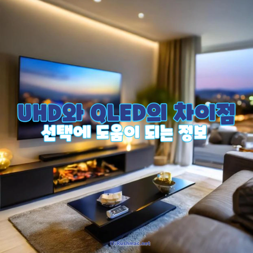 UHD와 QLED 차이점