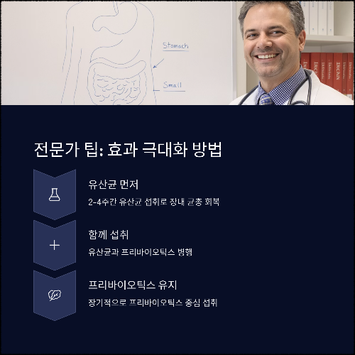장 건강의 핵심! 프리바이오틱스와 유산균의 차이와 시너지 효과