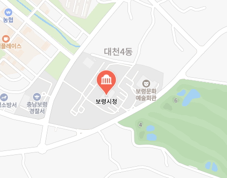 보령시청 여권과 위치
