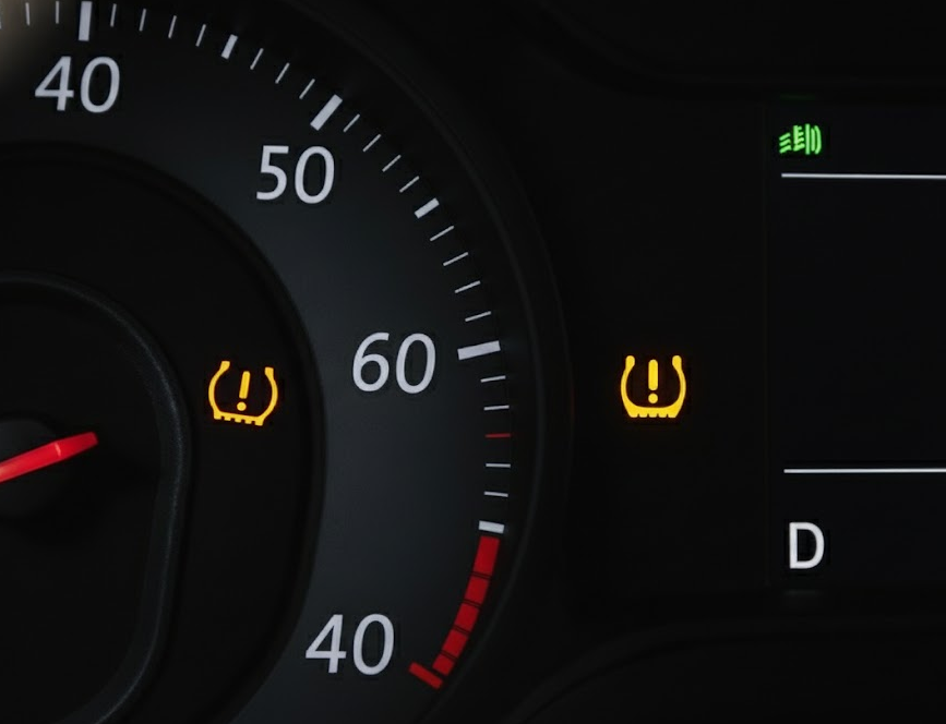 타이어 공기압 경고등