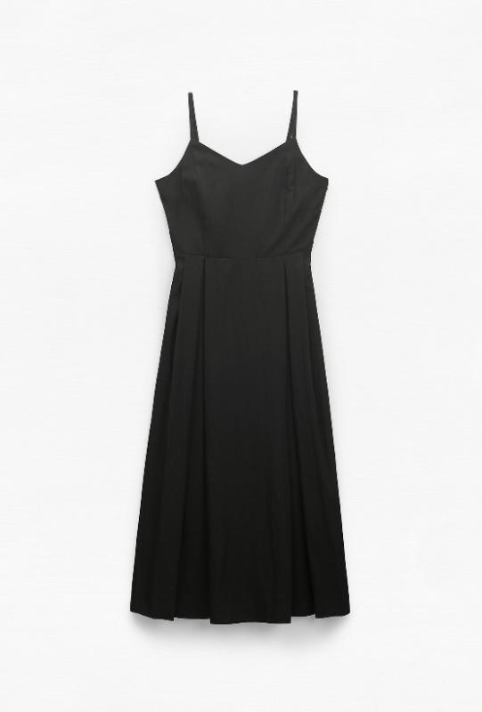 미쏘 Mixxo 끈나시 플레어 롱 원피스 MIWOWD720A