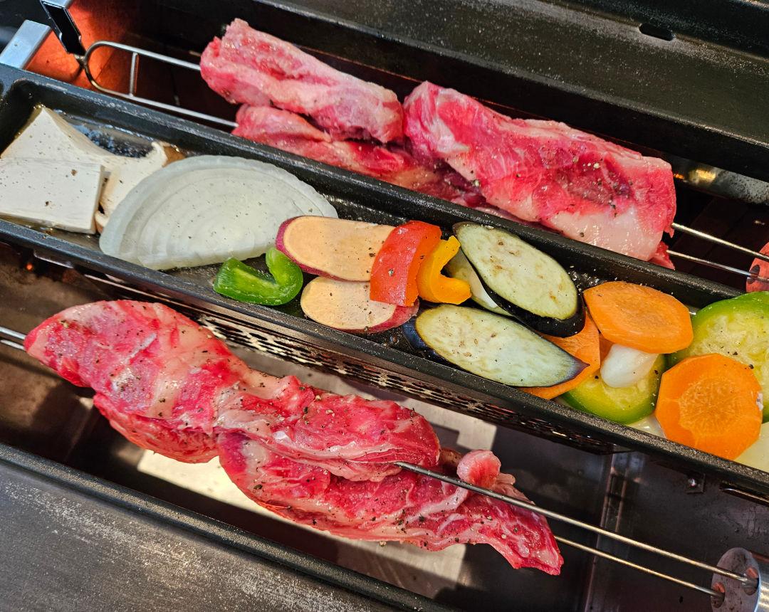 흑돼지 대통령 칼국수 대통령 통구이