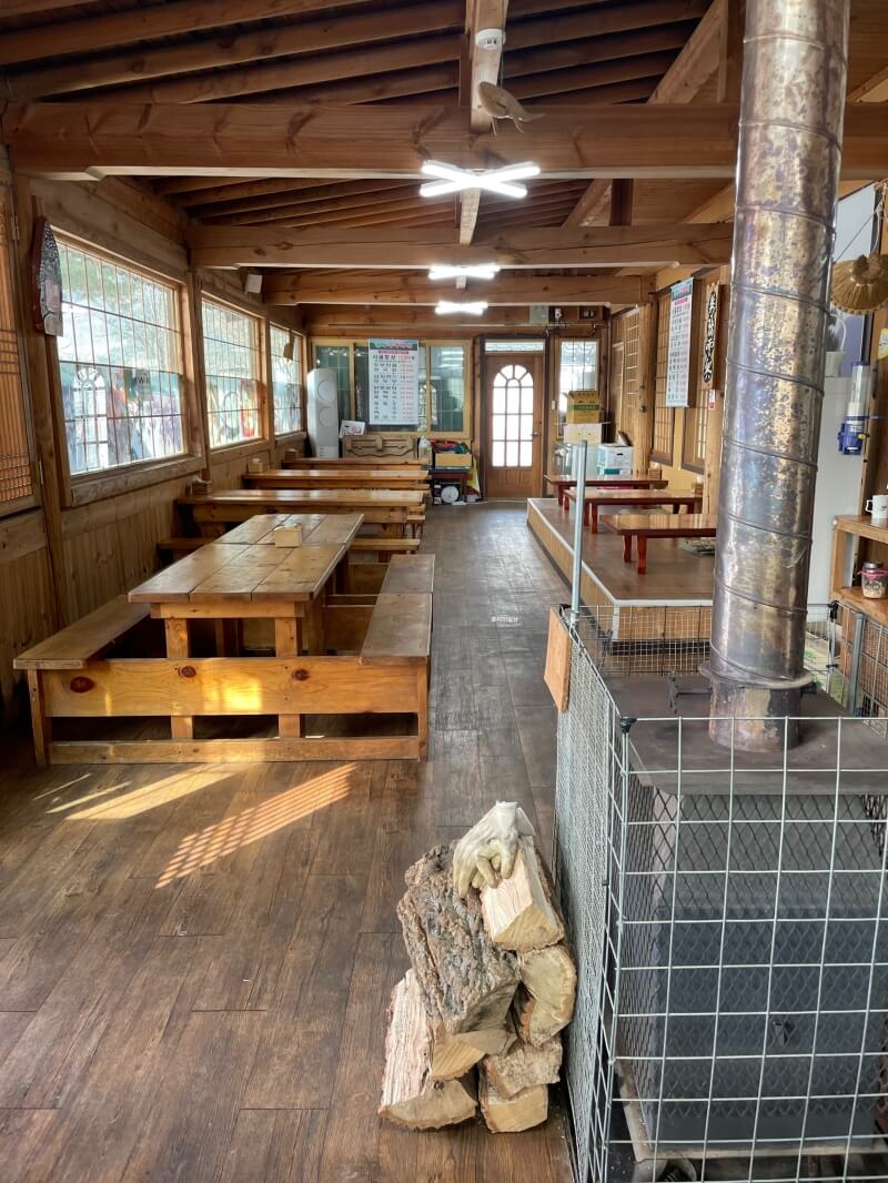 홍천 알파카월드 시골밥상 맛집 숲속두부마을 - 내부