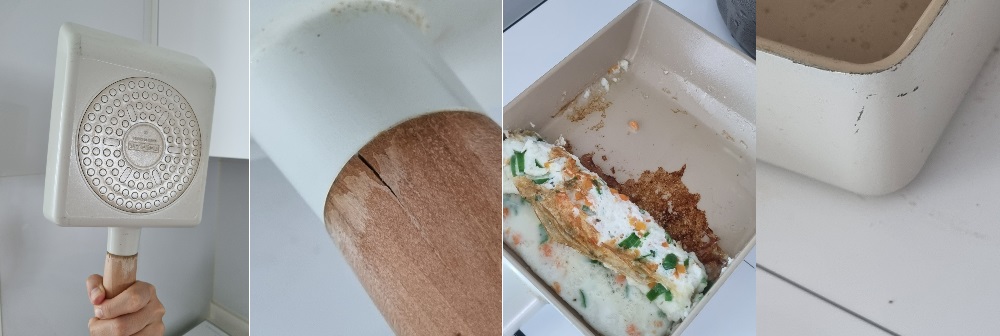 네오플램-계란말이팬-흠집사진들