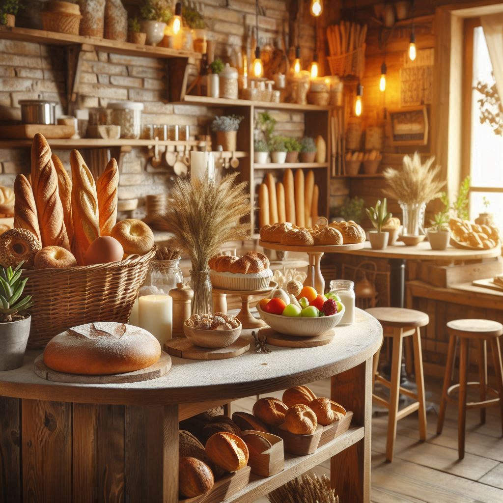 베이커리 배경
