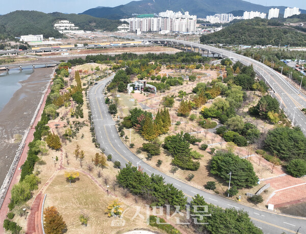 기장군 정관스포츠힐링파크 조성사업 (출처:시민신문)