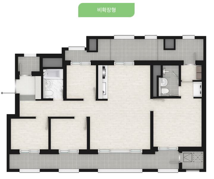 더샵 시에르네 84B 비확장형