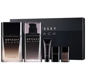 오딧세이 블랙 남성 화장품 2종 세트, 1세트