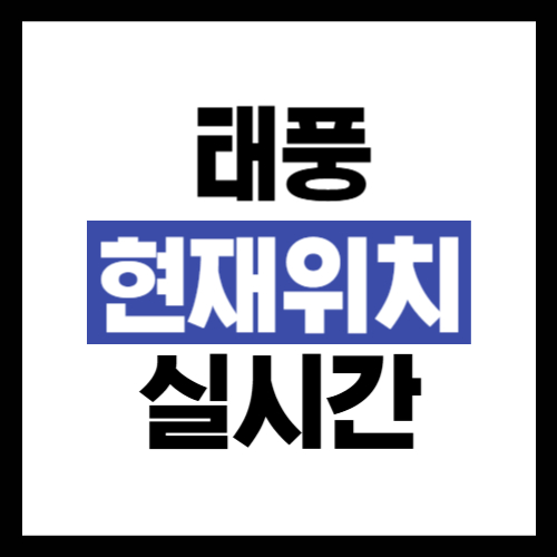 태풍 현재 위치