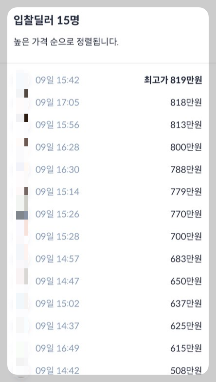 헤이딜러 경매