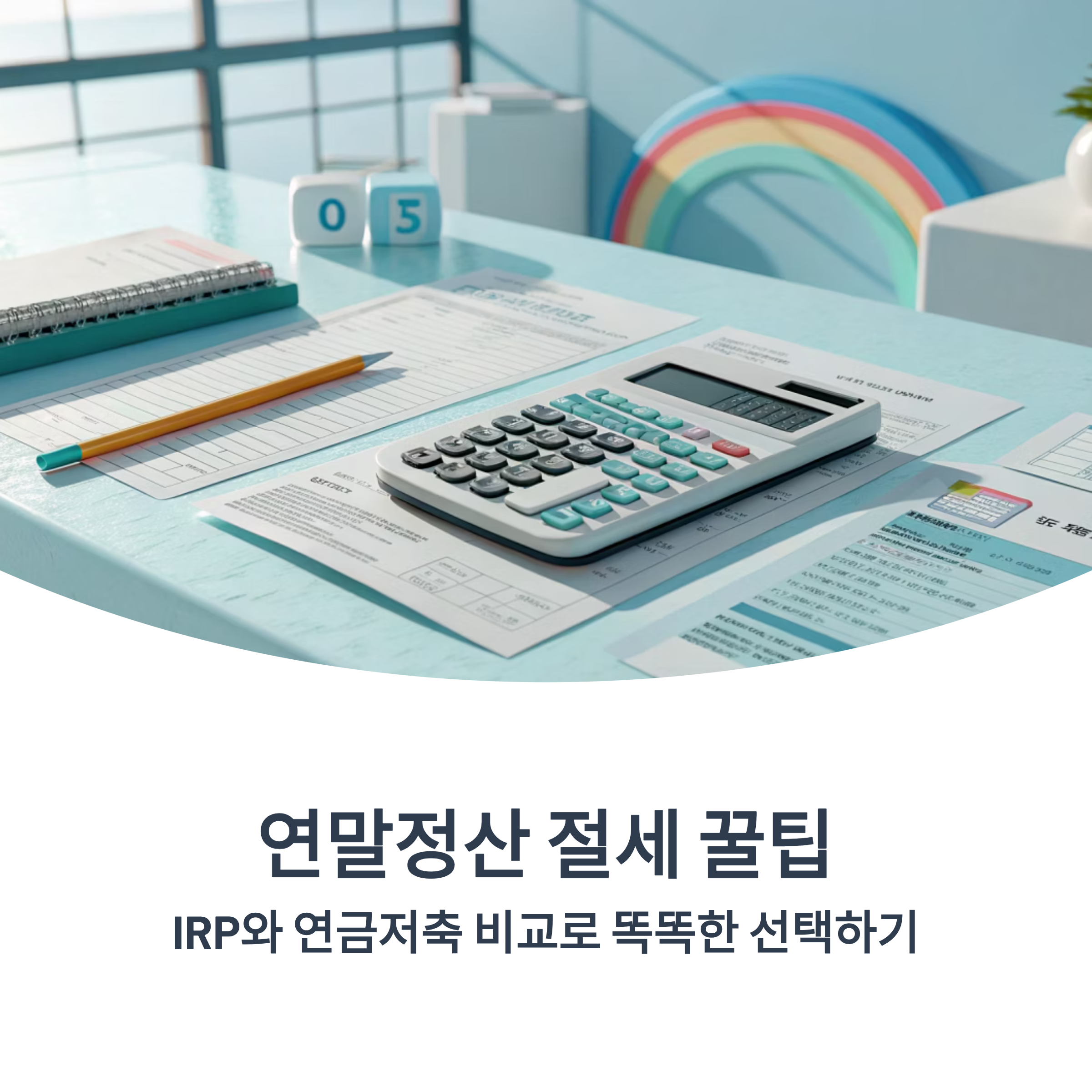 연말정산 절세 꿀팁, IRP와 연금저축 비교로 똑똑한 선택하기