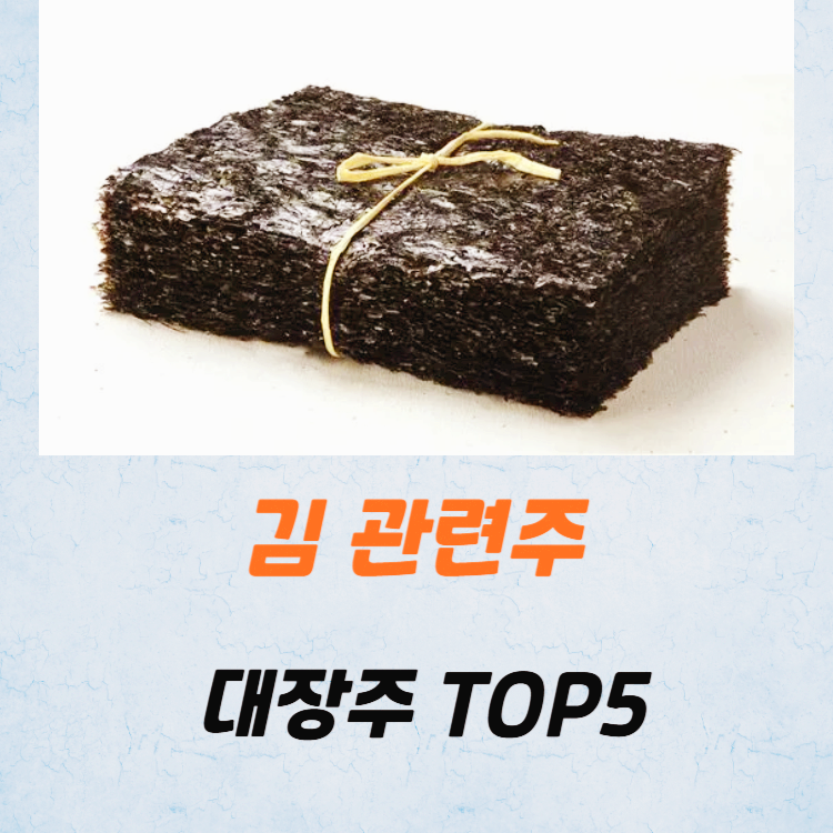 김 관련주 대장주 테마주 수혜주 TOP5