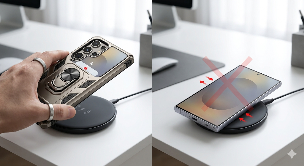 갤럭시 무선 충전 발열