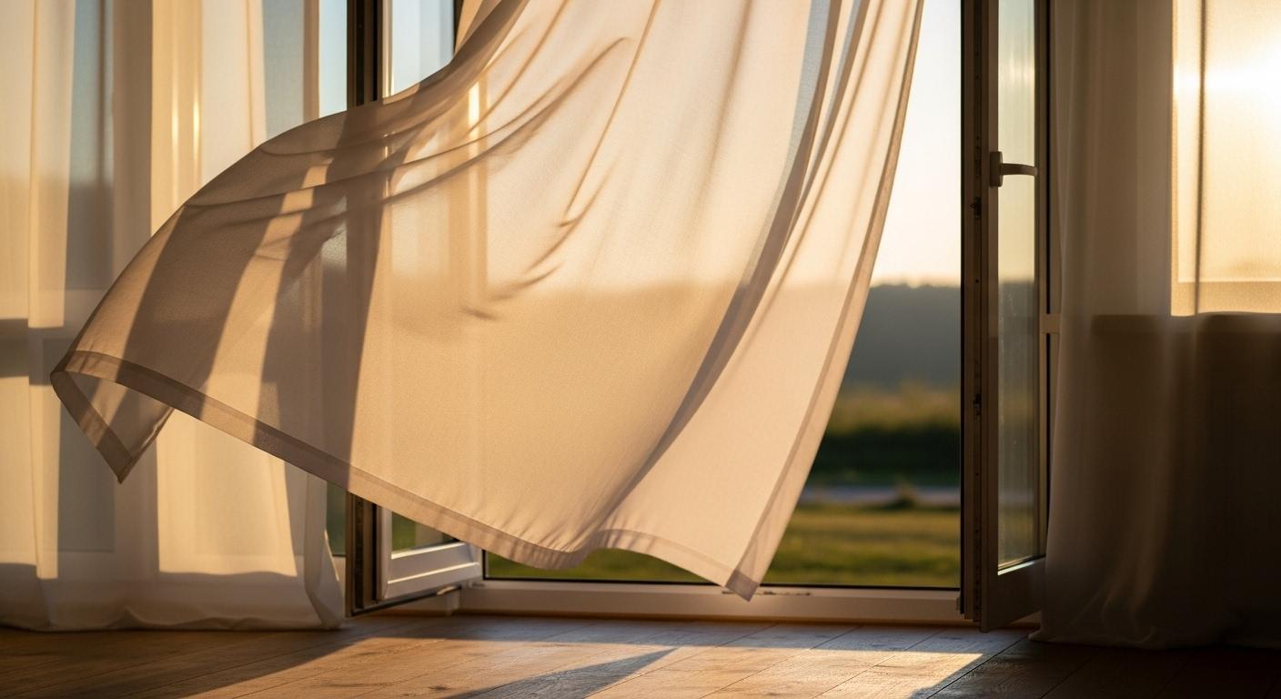 커텐 날리는 꿈