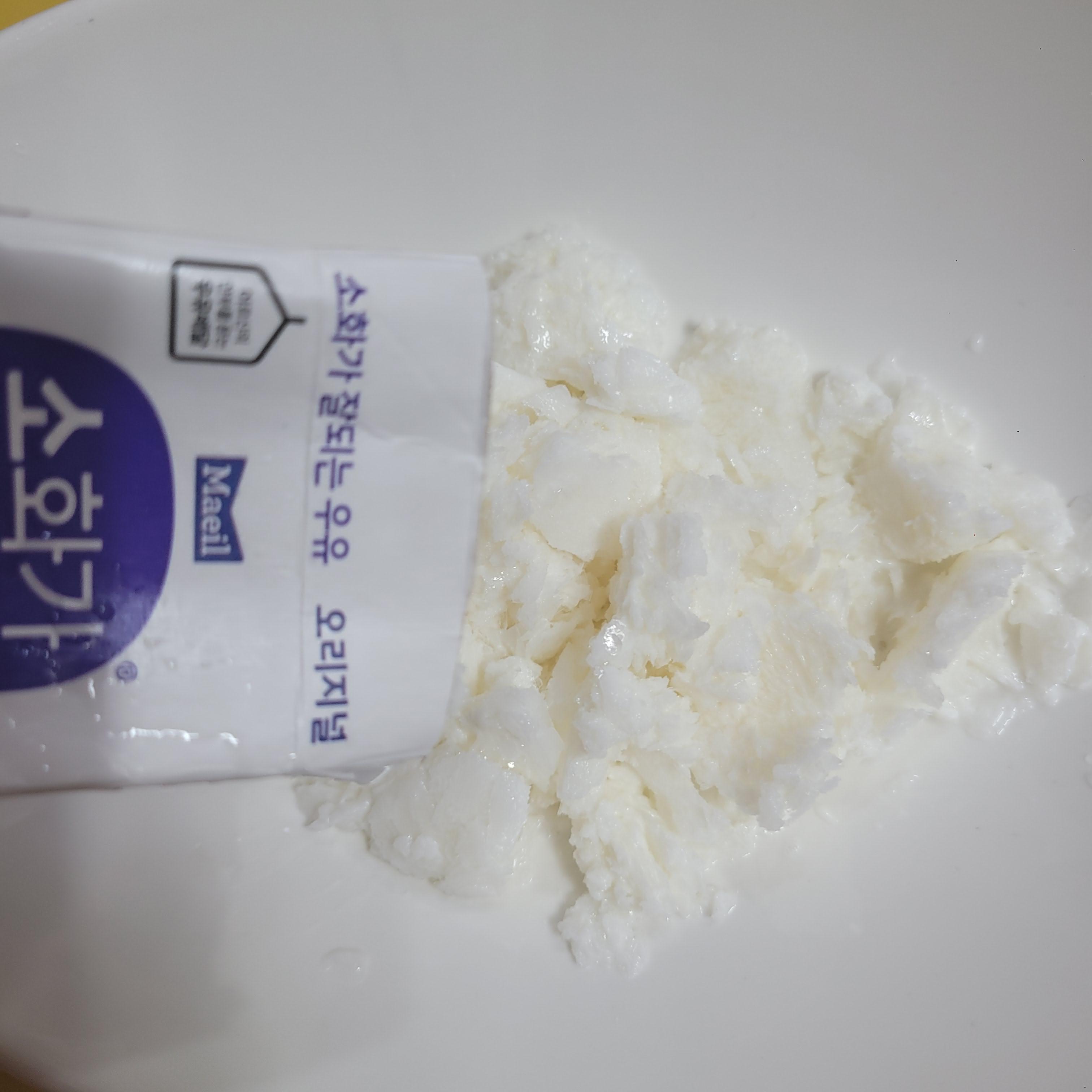 우유빙수만들기