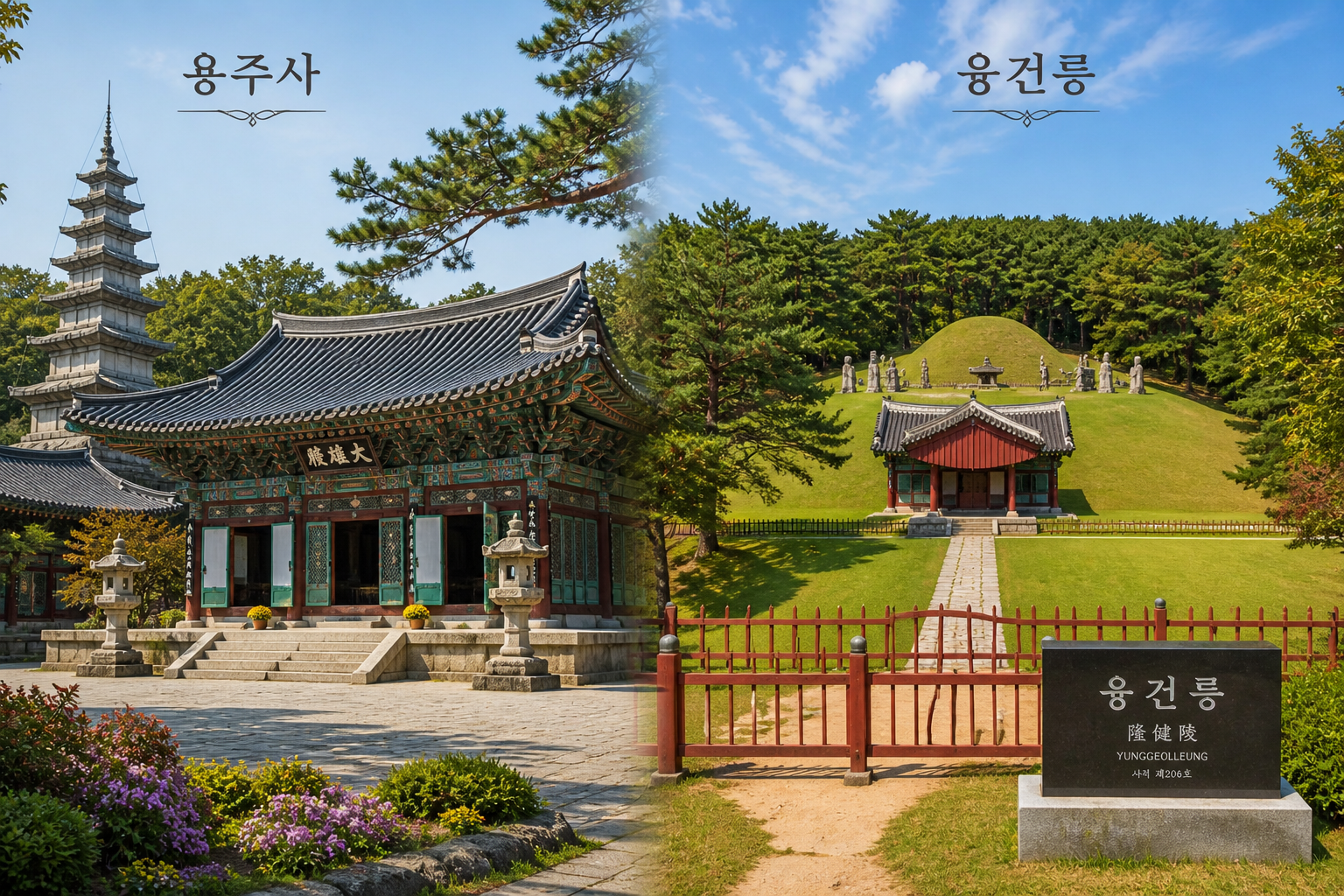 용주사 &amp; 융건릉