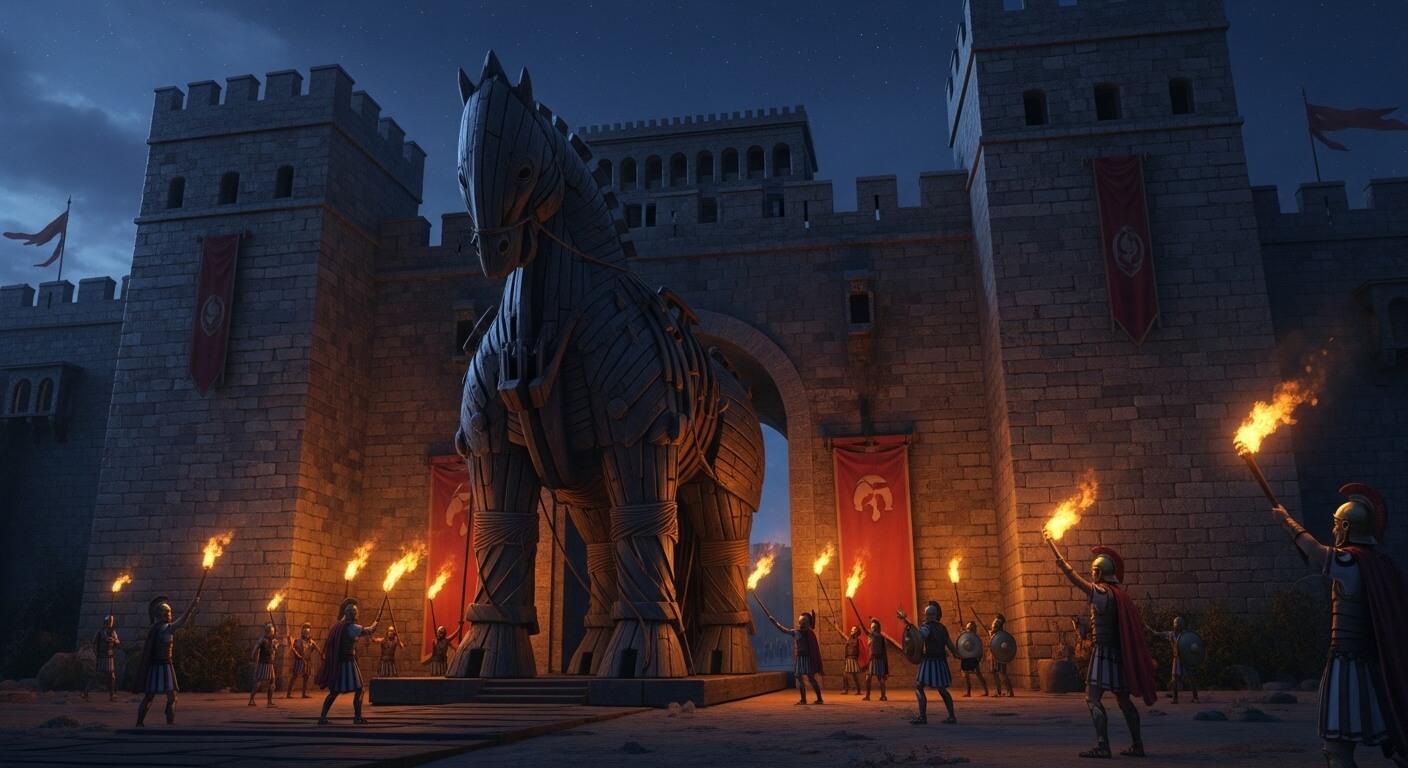 트로이 함락 비밀병기 (팔랑크스, 전략분석, 병법서) 관려누 사진