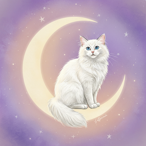 희색 고양이 생성 예시