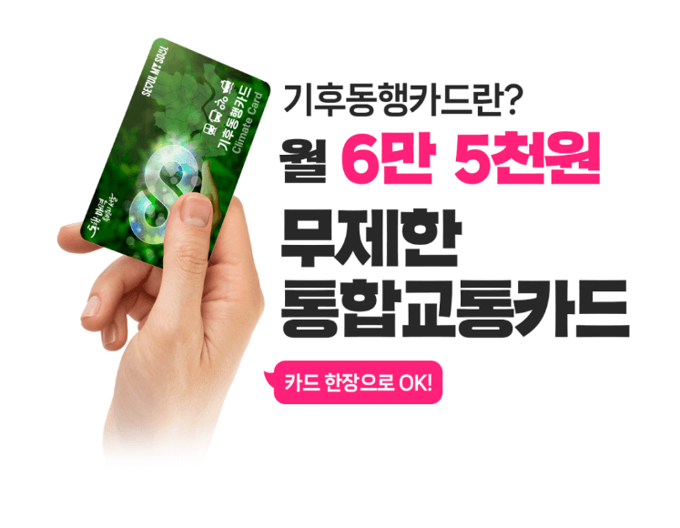 기후동행카드 - 썸네일