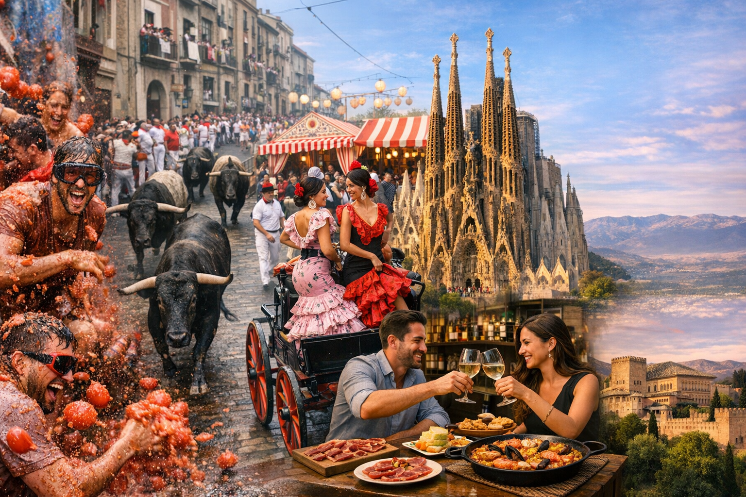 스페인 여행의 모든 것 (축제, 미식, 건축 그리고 결론)