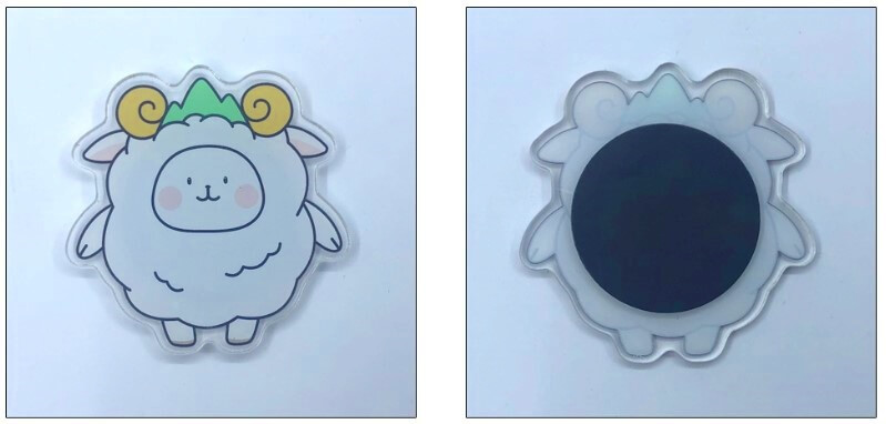 냉장고자석 아크릴냉장고자석 고무자석