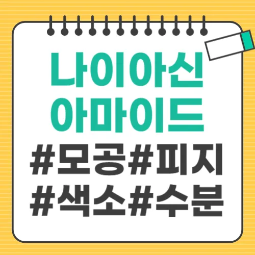 나이아신아마이드 효능