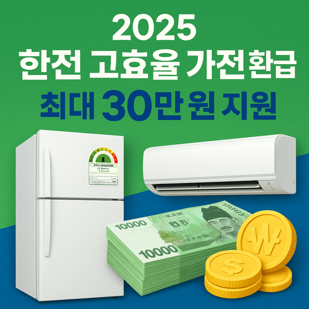한전고효율가전제품환급
