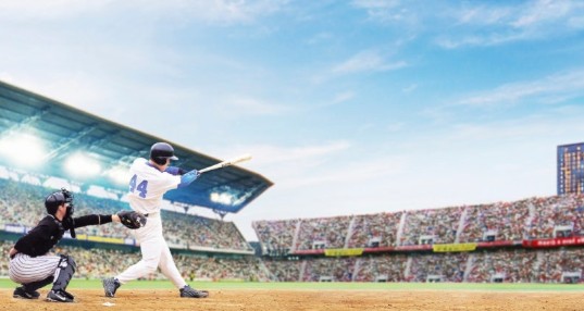 야구 홈런 사진