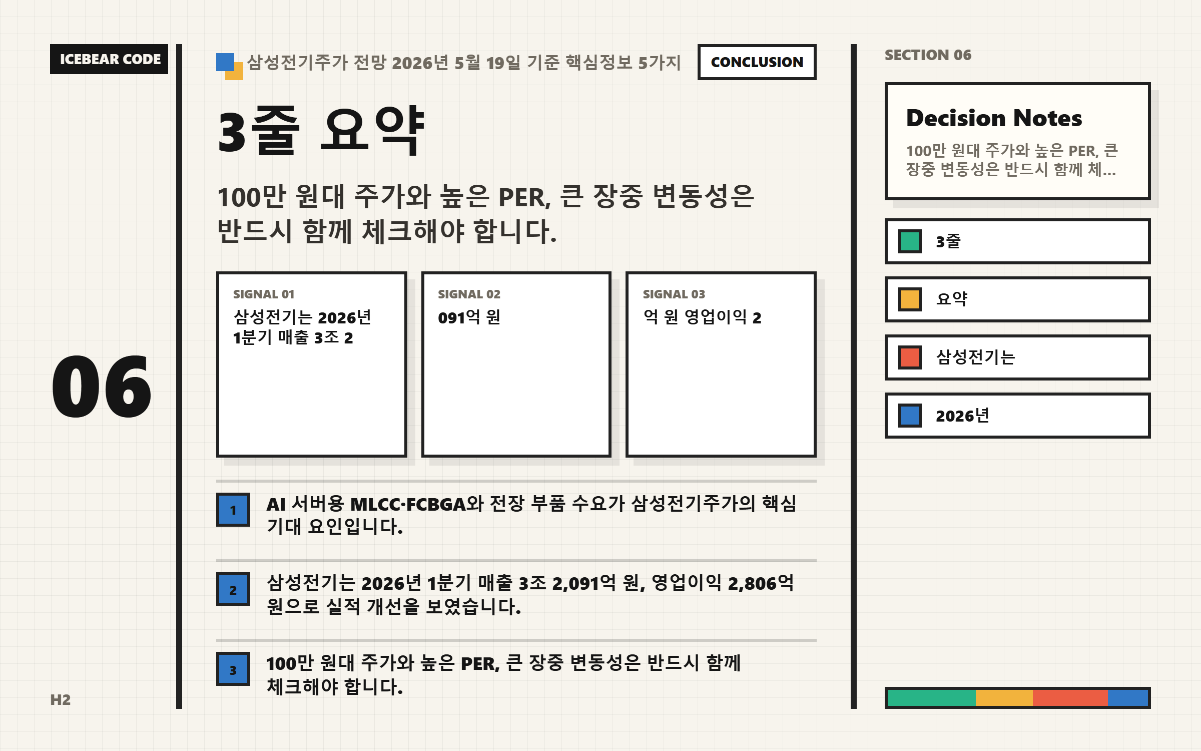 3줄 요약 핵심 지표 이미지