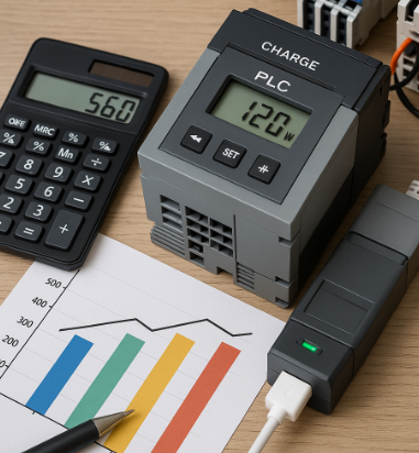 노트북 화면에 ‘SMART FARM ERROR’ 경고창이 표시된 상태에서 사용자가 펜을 들고 문제 해결 체크리스트를 검토하는 장면