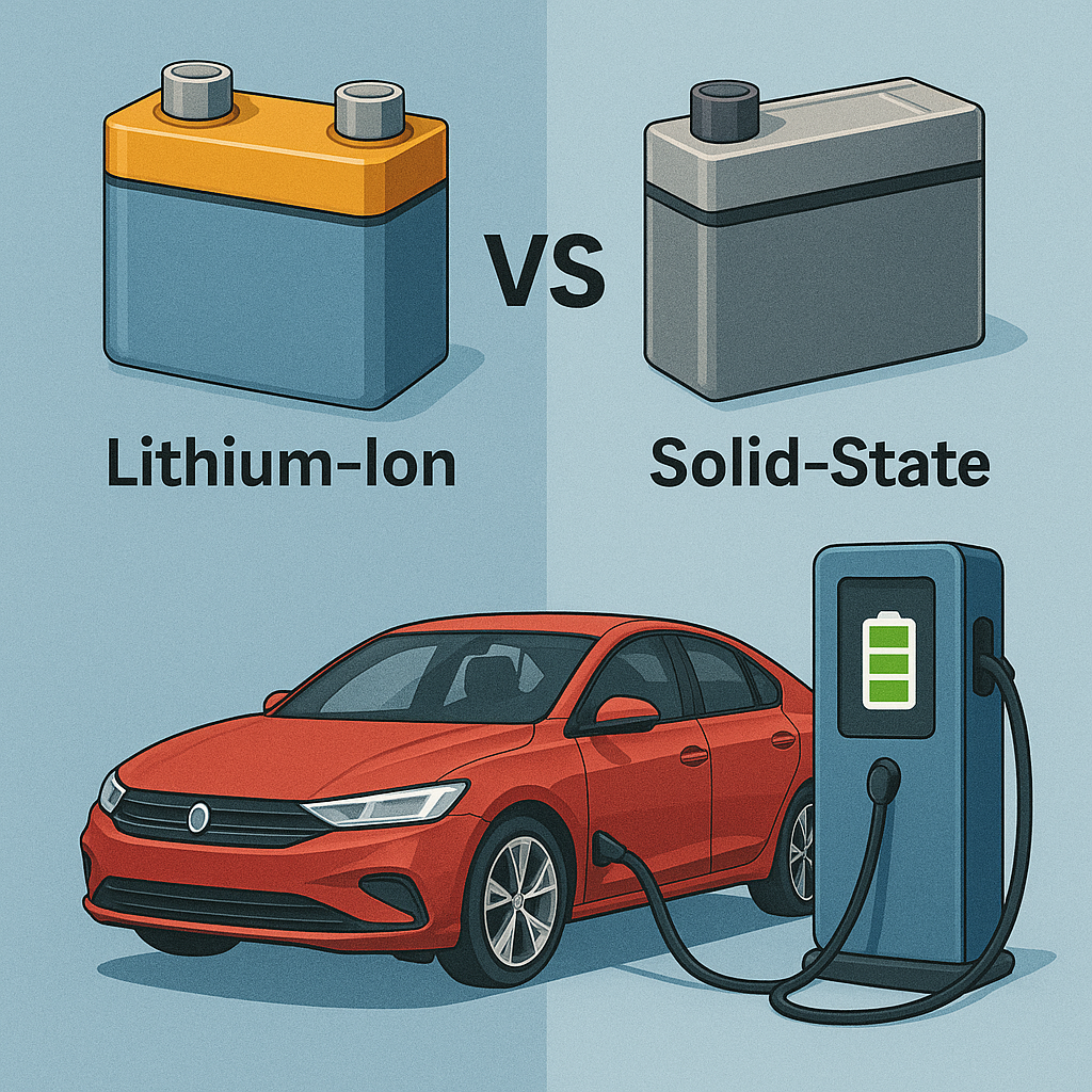 전기차 배터리 기술, 리튬이온과 고체전지 무엇이 다를까?