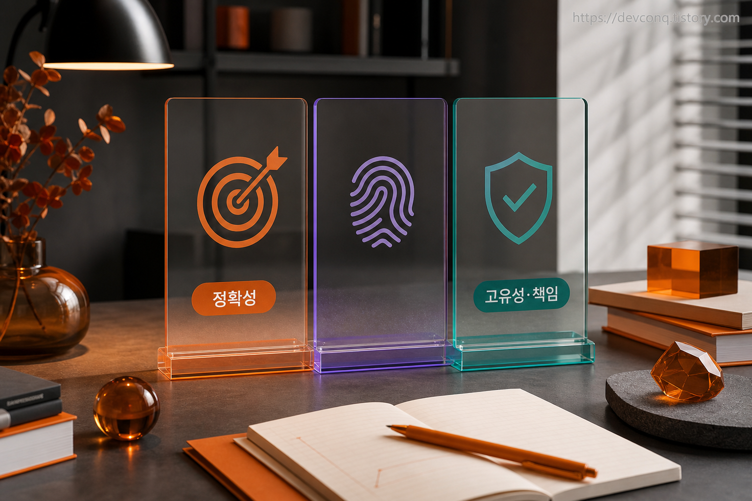 정확성·고유성·책임 세 기준 필터