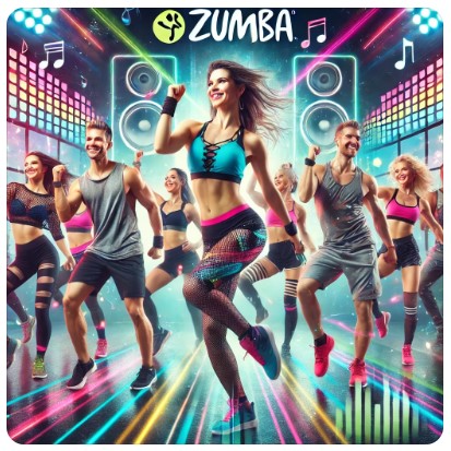 줌바 댄스 이미지