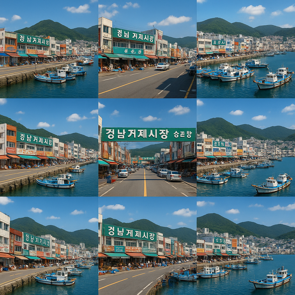 경남거제시장 핫플레이스 승포항, 맛집, 여행