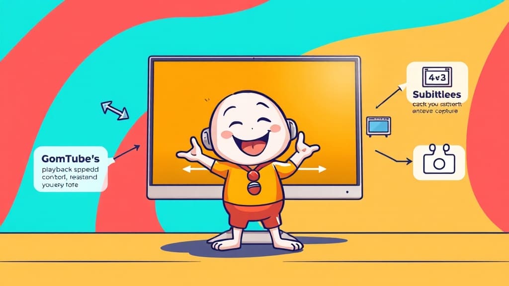 곰플레이어_사용법_설명하는아이