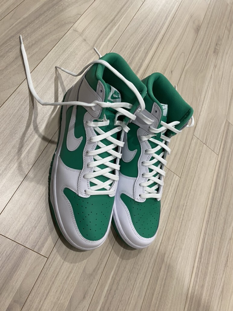 나이키 덩크 하이 레트로 DV0829-300(스타디움 그린/화이트)