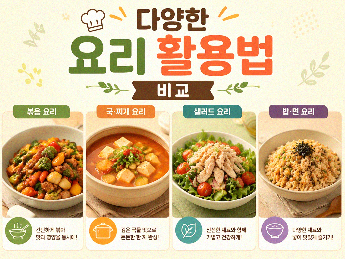 순두부 연두부, 어떻게 다르게 쓸까