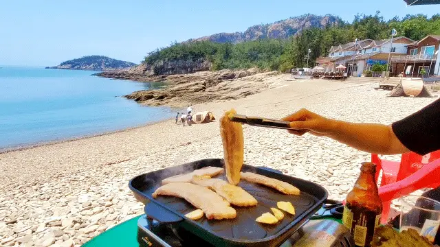 바다 오션뷰 삼겹살 수육 바지락라면 맛있는 곳 추천