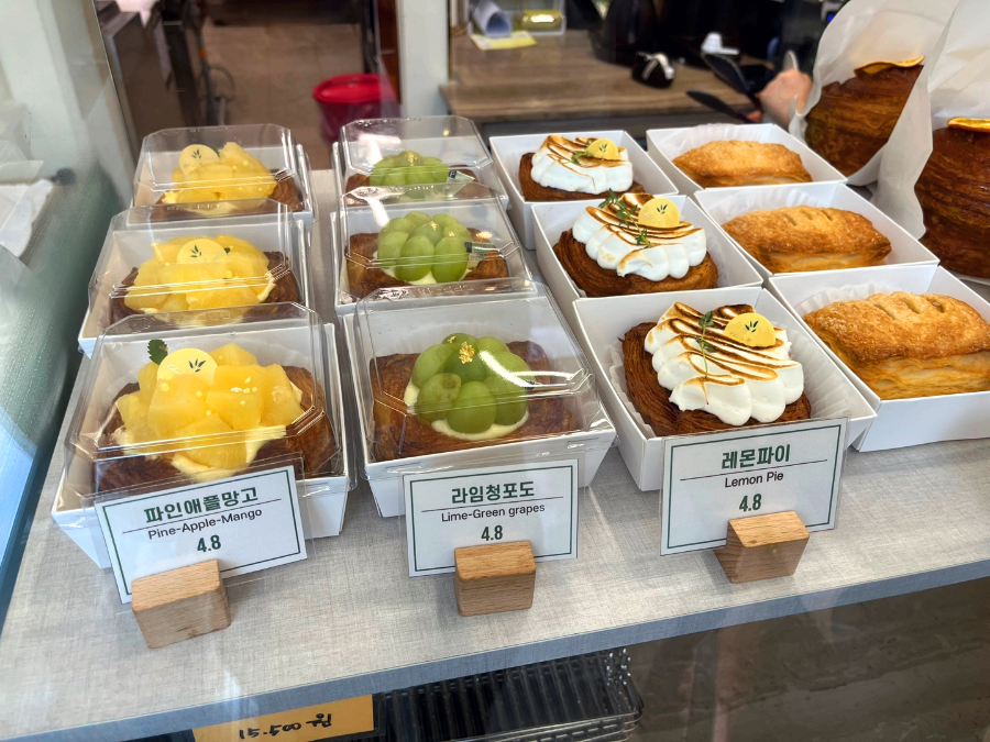 대전 관평동 카페 그린베이커리