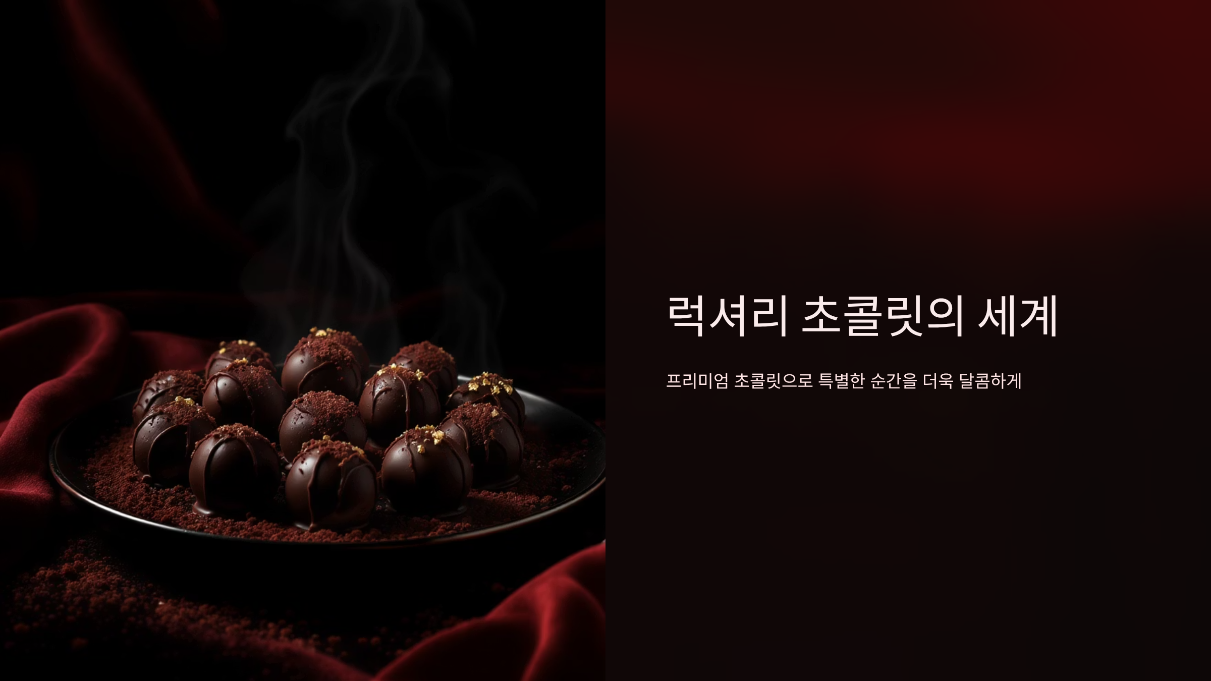 럭셔리 초콜릿 브랜드 선택 가이드