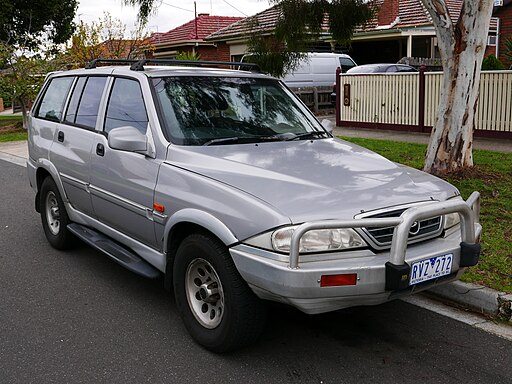글의 이해를 돕기 위한 쌍용 무쏘 이미지