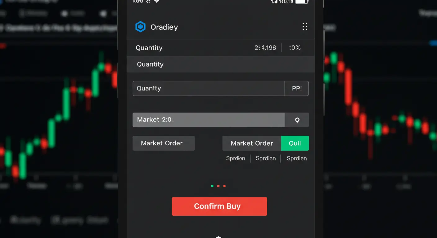 ETF 매수를 위해 주문 종류, 수량, 가격을 입력하는 MTS 주문 화면