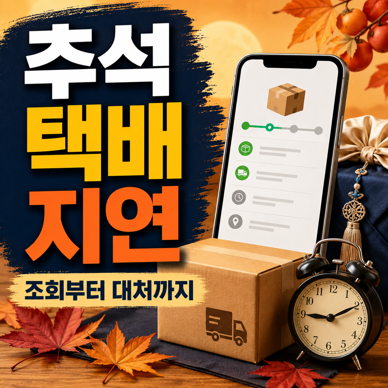 추석 택배 지연