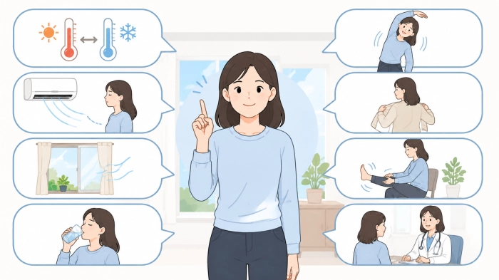 냉방병 증상